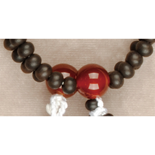 素引黒檀瑪瑙仕立(すびきこくたんめのうしたて) 正絹房[7-63-13]