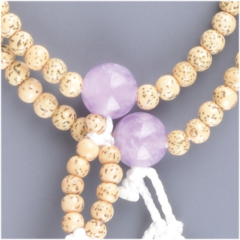 星月菩提珠藤雲石仕立(せいげつぼだいじゅとううんせき)正絹房[7-64-11]