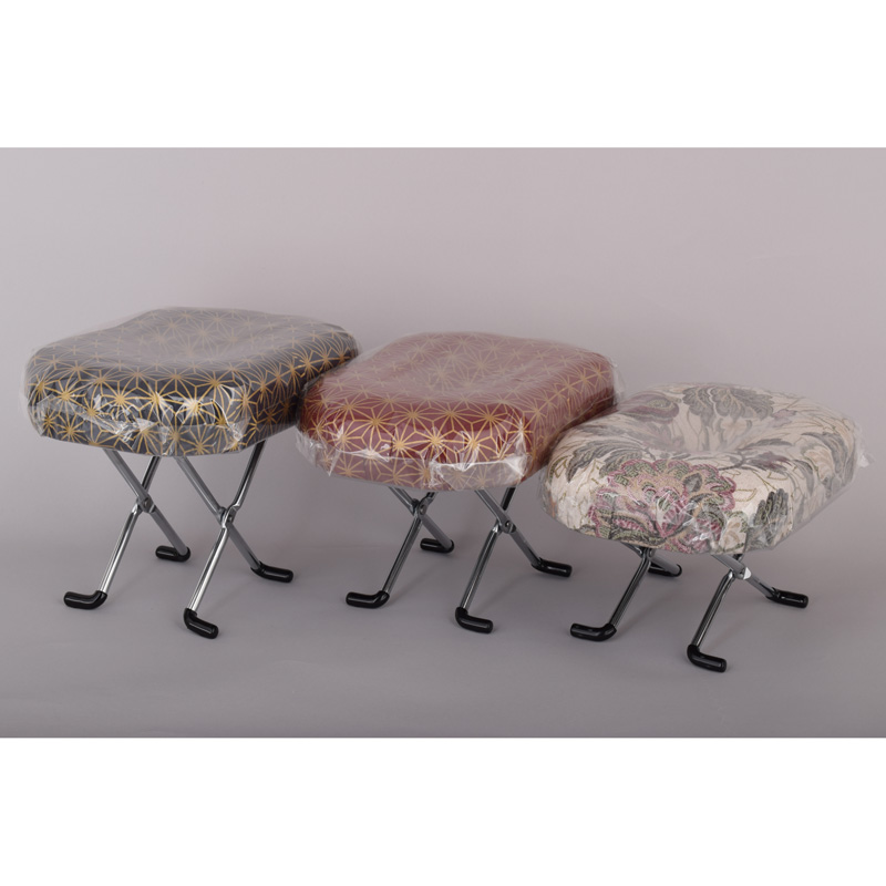 らくらくいす　えくぼ3段式(柄3種有)