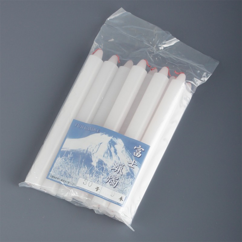 富士ロ-ソク赤芯30号9本入[7-61-21]