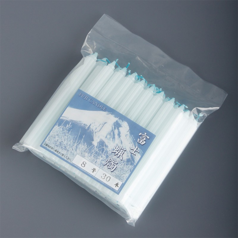富士ローソク青芯花型8号30本入[7-61-31]
