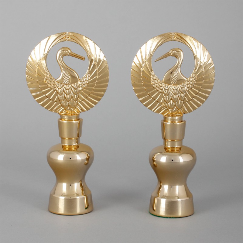 鶴丸徳利 2.0寸[7-55-01]