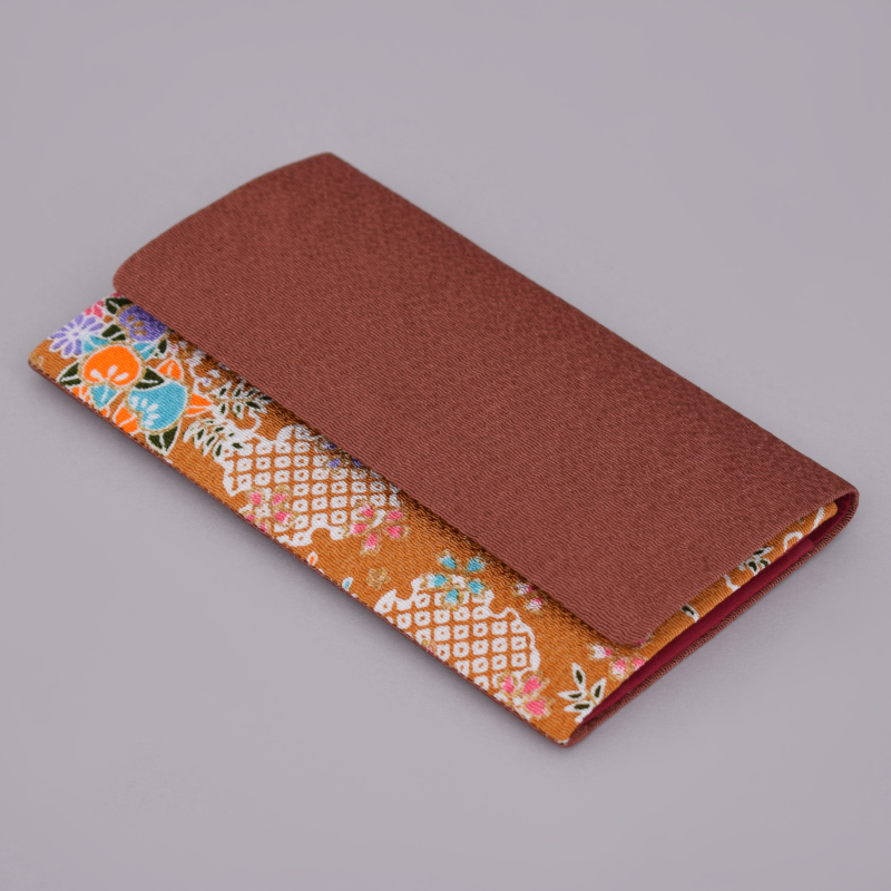 念珠入　都忘れ　二折　茶[7-57-23]