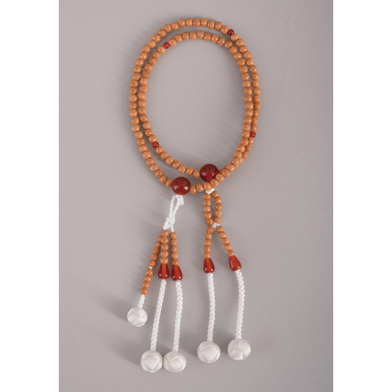 天竺菩提珠瑪瑙仕立(てんじくぼだいじゅめのう)正絹房[7-64-17]