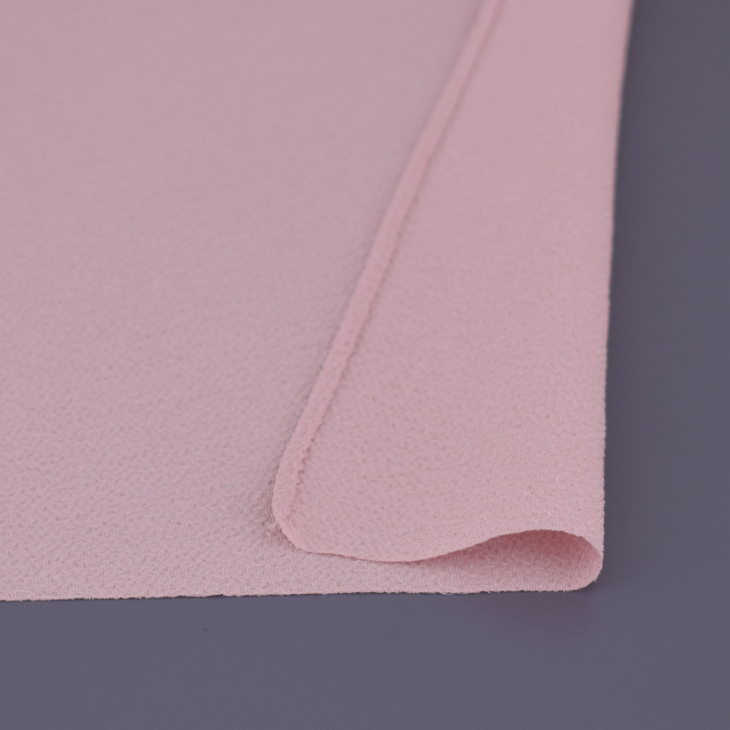 ポリエステルちりめん無地　(ライトピンク)　ふくさ[7-57-24]