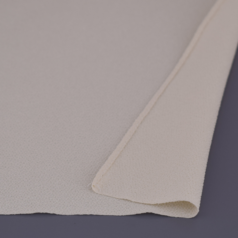 ポリエステルちりめん無地　(ライトベージュ)　ふくさ[7-57-24]