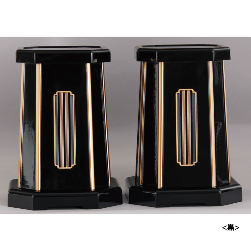 プラスチック八角華台 12号(1対)[7-51-05]