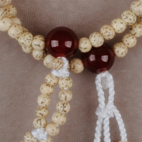 星月菩提珠瑪瑙仕立(せいげつぼだいじゅめのうしたて) 正絹房[7-64-02]