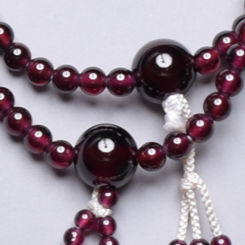 ガーネット　正絹房[7-65-24]