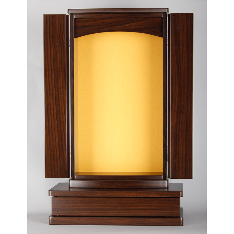 上置仏壇 パンジーDX ウォールナット