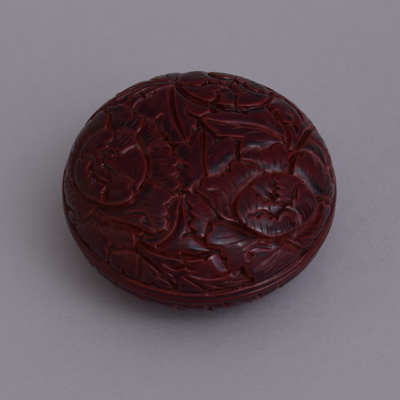 香合　鎌倉彫　C　2.5寸