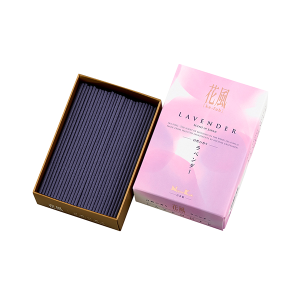 日本香堂 花風 ラベンダー ミニ寸 約75g