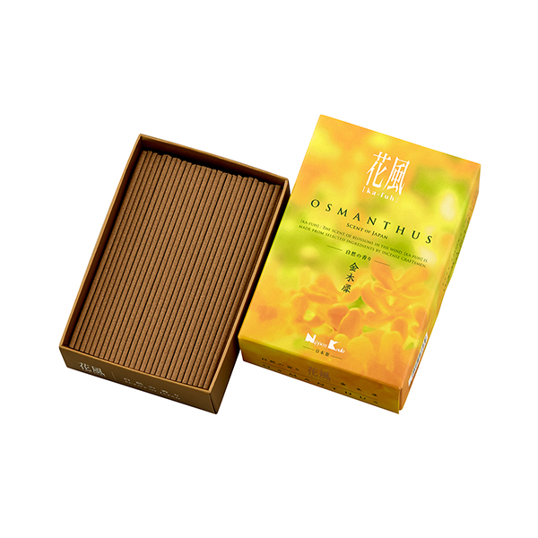 日本香堂 花風 金木犀 ミニ寸 約75g