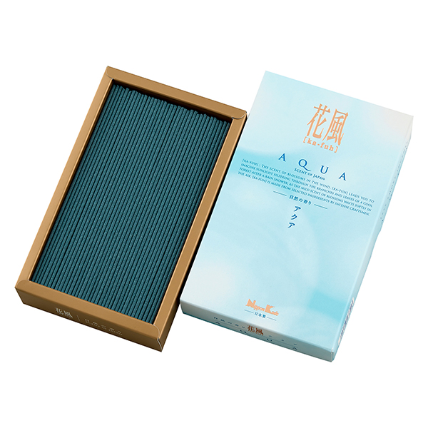 日本香堂 花風 アクア バラ詰 約180g