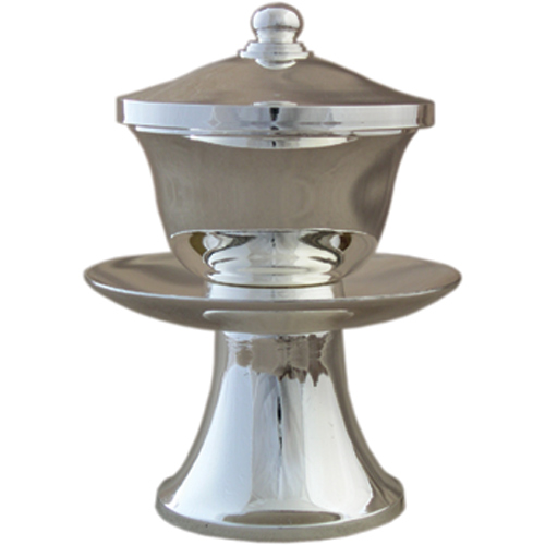 アンチモニー　銀メッキ水入[7-54-10]