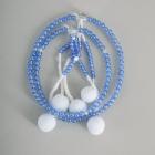 プラスチック念珠　8寸　オパールネイビー　